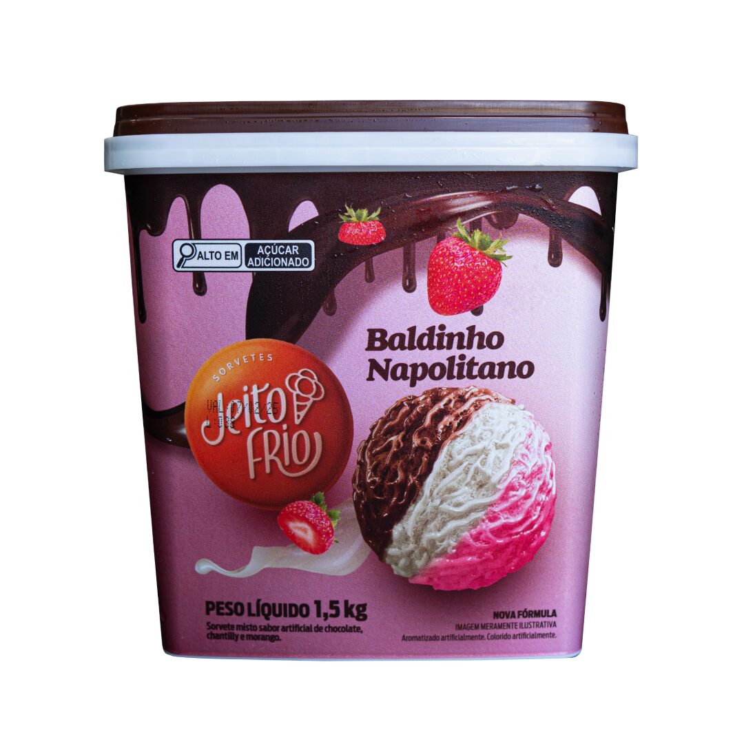 Balde - Napolitano - Jeito Frio Sorvetes