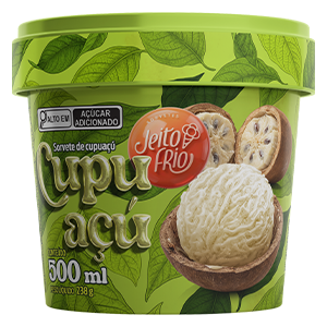 Sorvete de Cupuaçu 500ml