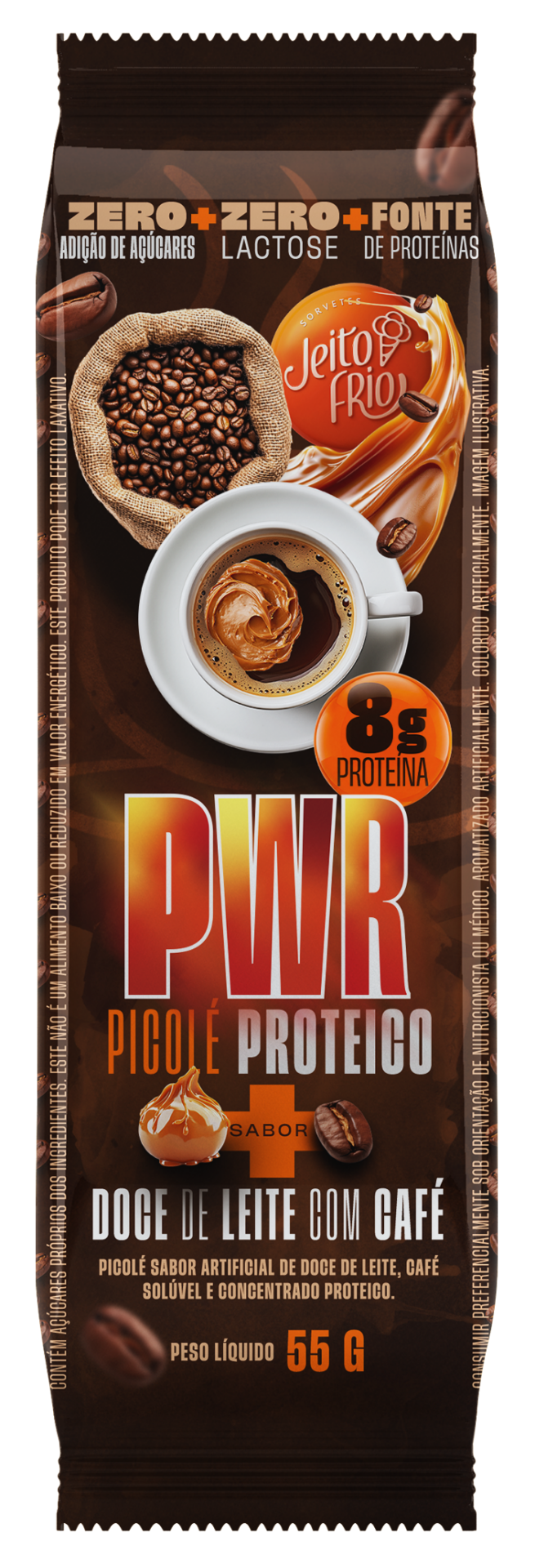 Picolé de proteico PWR